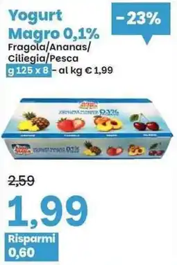 Prix Quality Yogurt Magro 0,1% offerta