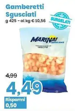 Prix Quality Gamberetti Sgusciati Marina offerta