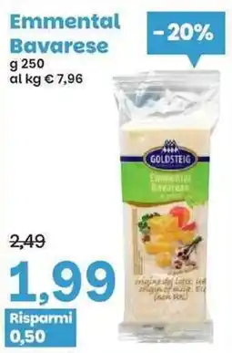 Prix Quality Emmental Bavarese Goldsteig offerta