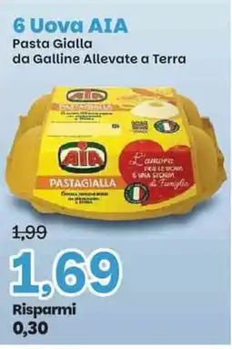 Prix Quality Uova AIA Pasta Gialla offerta