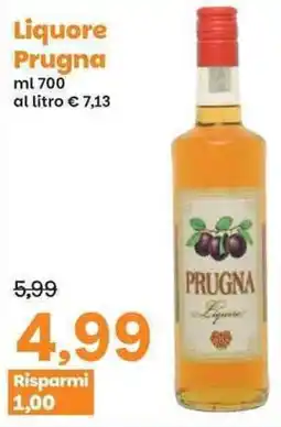 Prix Quality Liquore Prugna offerta
