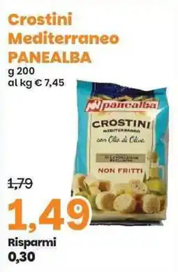 Prix Quality Crostini Mediterraneo Panealba offerta