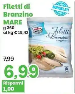 Prix Quality Filetti di Branzino Mare offerta