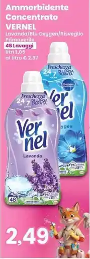 Prix Quality Ammorbidente Concentrato Vernel offerta