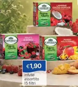 Sirene Blu L'Angelica infuso assortito offerta