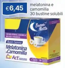 Sirene Blu Buona Sonno Melatonina e Camomilla offerta