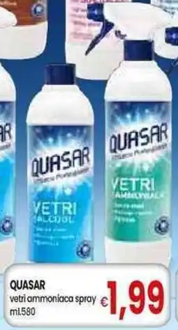 Famila Superstore Quasar vetri ammoniaca spray offerta