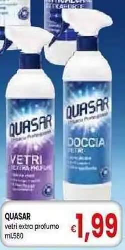 Quasar vetri extra profumo