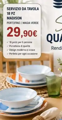 A Casa Mia Servizio da tavola Madison offerta