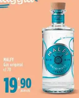 Rossotono Carrefour Malfy Gin original offerta