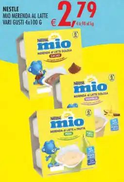 Deco Maxistore Nestlé mio Merenda al Latte offerta