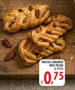 Deco Supermercati Treccia canadese noci pecan offerta