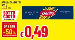 Famila Barilla Spaghetti offerta