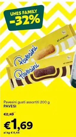Unes Pavesi Pavesini offerta