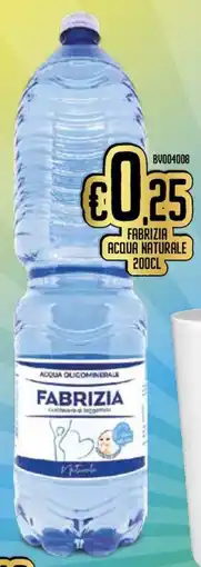 Italy Cash and Carry Fabrizia acqua naturale offerta