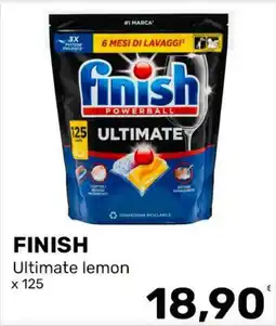 Iper Tosano Finish Ultimate lemon offerta