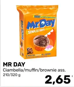 Iper Tosano Mr. Day Ciambella/muffin/brownie offerta