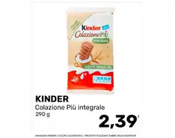 Iper Tosano Kinder Colazione Più integrale offerta