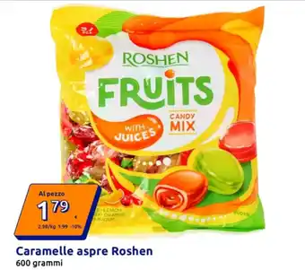 Caramelle aspre Roshen