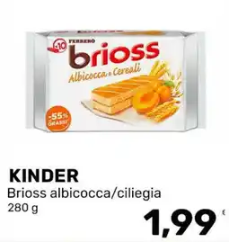 Iper Tosano Ferrero brioss albicocca e cereali offerta