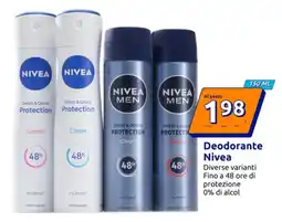 Action Deodorante Nivea offerta