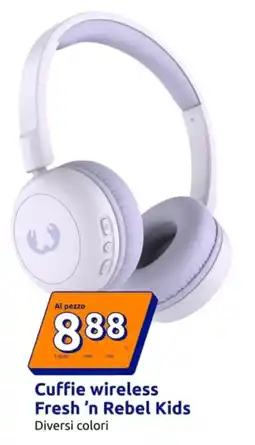 Action Cuffie wireless Fresh 'n Rebel Kids offerta