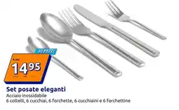 Action Set posate eleganti offerta