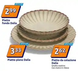 Action Piatto fondo Dalia offerta