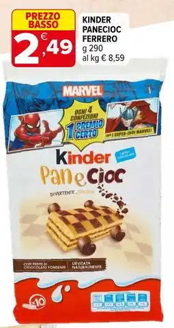 Iperal Kinder Pane e Cioc offerta