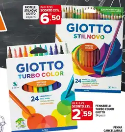 Iperal Pennarelli Turbo Color Giotto offerta
