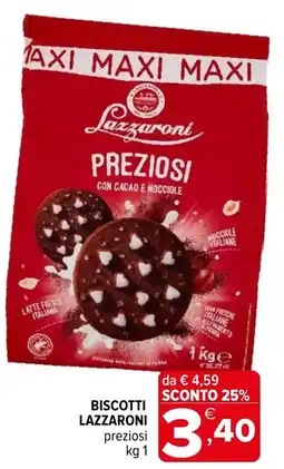 Iperal Biscotti Lazzaroni preziosi offerta