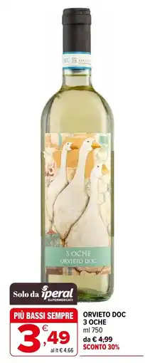 Iperal Orvieto Doc 3 Oche offerta