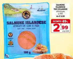 Iperal Salmone islandese The Icelander offerta