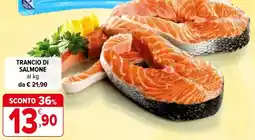 Iperal Trancio di salmone offerta