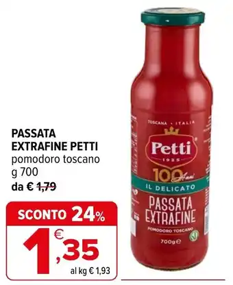 Passata extrafine Petti pomodoro toscano