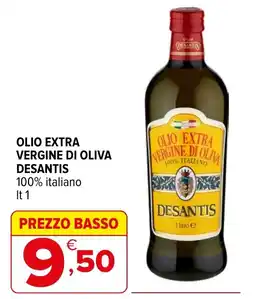 Iperal Olio extra vergine di oliva Desantis offerta