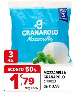 Iperal Mozzarella Granarolo offerta