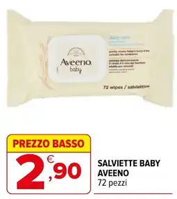Iperal Salviette baby Aveeno offerta