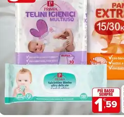 Iperal Salviettine Bimbo ultra delicate offerta