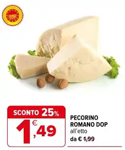 Iperal Pecorino Romano DOP offerta