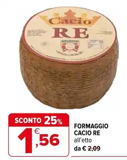 Iperal Formaggio Cacio Re offerta