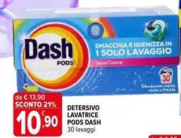 Iperal Detersivo lavatrice pods dash offerta