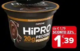 Iperal HiPRO Pudding Danone offerta