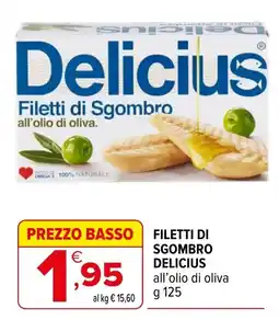 Iperal Filetti di Sgombro Delicius offerta