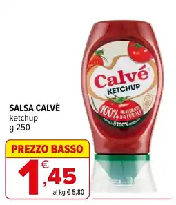 Iperal Salsa Calvé ketchup offerta