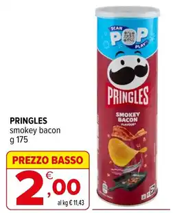 Iperal Pringles smokey bacon offerta