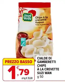 Iperal Cialde di gamberetti chips à la crevette Suzi Wan offerta