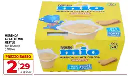 Iperal Merenda al latte mio Nestlé offerta