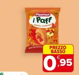 Iperal Plasmon i Paff carota pomodoro offerta