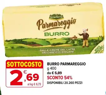 Iperal Burro Parmareggio offerta